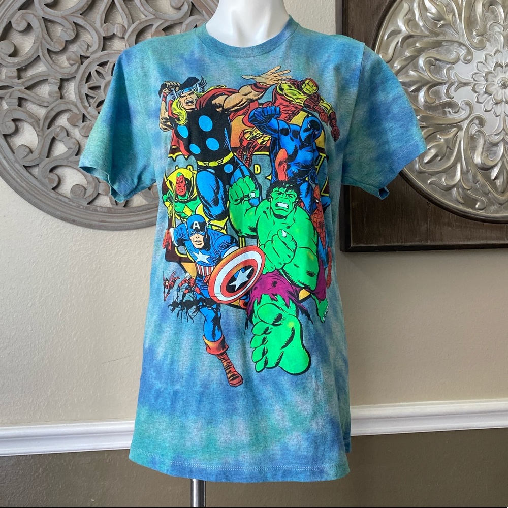 Marvel Custom Tie-Dye T-Shirt